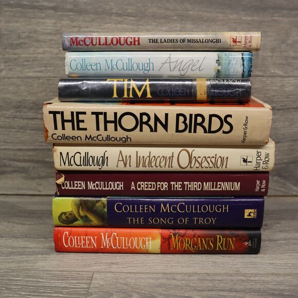 Colleen McCullough Standalone Novels Hardback Fiction Bundle - Picture 1 of 5